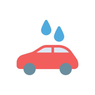 Şeffaf bir arkaplan üzerinde araba vektör çizimi. Konsept ve grafik tasarımı için birinci sınıf kalite simgeler..