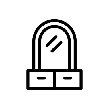 Şeffaf bir arkaplan üzerinde vektör çizimi. Premium kalite semboller. Konsept ve grafik tasarım için ince çizgi simgesi. 