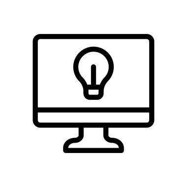 Şeffaf bir arkaplanda yaratıcı vektör çizimi. Premium kalite sembolleri. Konsept ve grafik tasarım için ince çizgi simgesi.