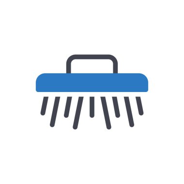 Şeffaf bir arkaplan üzerinde fırça vektör illüstrasyonu. Konsept ve grafik tasarımı için kaliteli semboller.. 