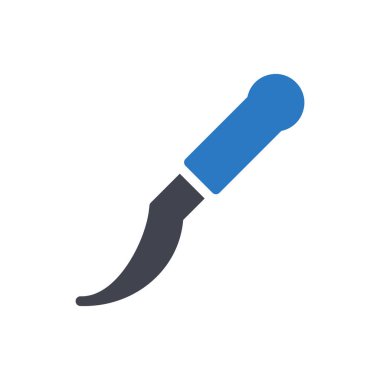 Şeffaf bir arkaplanda awl vektör çizimi. Konsept ve grafik tasarımı için mükemmel kalite sembolleri.. 