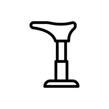 Saydam bir arkaplanda ayakkabı vektör çizimi. Premium kalite semboller. Konsept ve grafik tasarım için ince çizgi simgesi.