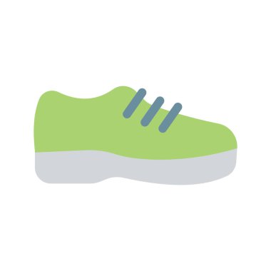 Saydam bir arkaplanda ayakkabı vektör çizimi. Konsept ve grafik tasarım için kaliteli simgeler.. 