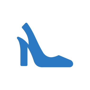 Şeffaf bir arkaplan üzerinde topuklu vektör çizimi. Konsept ve grafik tasarımı için mükemmel kalite sembolleri.. 