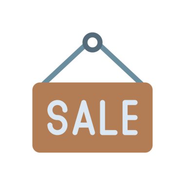 Şeffaf bir arkaplan üzerinde satış vektörü illüstrasyonu. Konsept ve grafik tasarımı için premium kalite simgeleri..