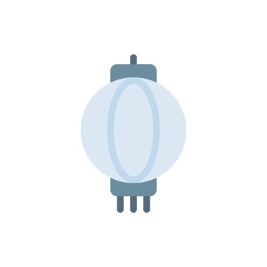 Saydam bir arkaplan üzerinde lamba vektör çizimi. Konsept ve grafik tasarımı için birinci sınıf kalite simgeler..