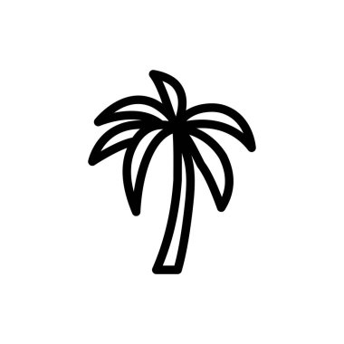 Saydam bir arkaplan üzerinde avuç içi vektör çizimi. Konsept ve grafik tasarımı için ince çizgi simgesi..