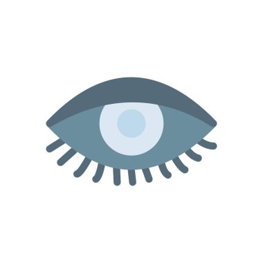 Şeffaf bir arkaplan üzerinde göz vektör çizimi. Konsept ve grafik tasarımı için birinci sınıf kalite simgeler.. 