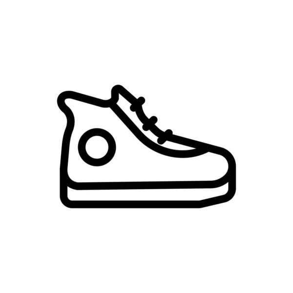 Schuhe Vektor Illustration Auf Einem Transparenten Hintergrund Premium Qualität Symbole — Stockvektor