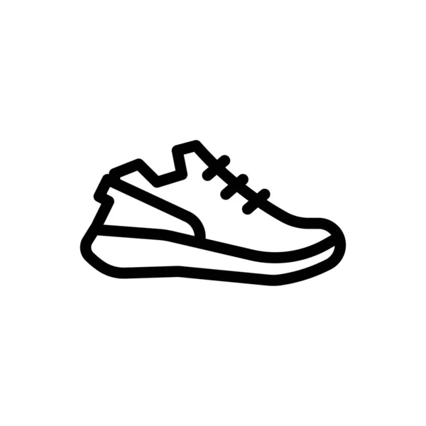 Shoes Vector Illustration Transparent Background Premium Quality Symbols Thin Line — Stock Vector