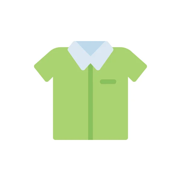 Shirt Vector Illustration Transparent Background Premium Quality Symbols Stroke Icon — Vector de stock