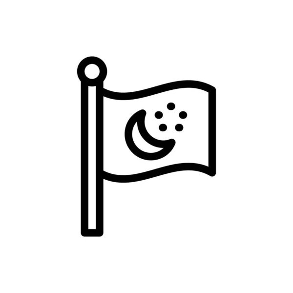 Векторная Иллюстрация Флага Прозрачном Фоне Премиум Символы Качества — стоковый вектор