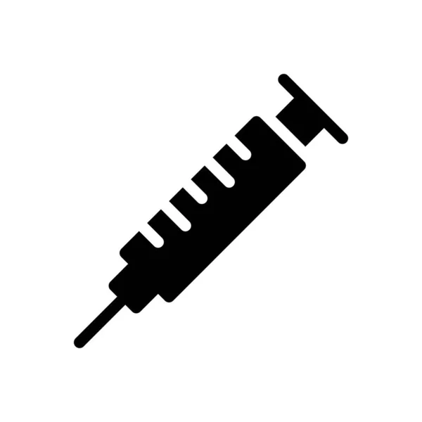 Injection Vector Illustration Transparent Background Premium Quality Symbols Glyphs Icon — Archivo Imágenes Vectoriales