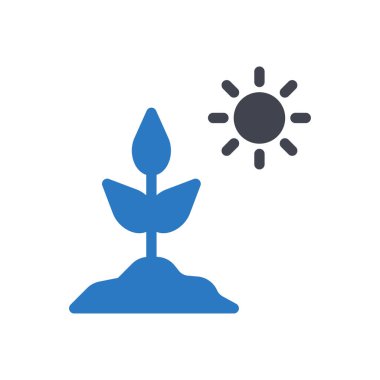 Şeffaf bir arkaplan üzerinde güneş vektör çizimi. Konsept ve grafik tasarım simgeleri için kaliteli semboller..