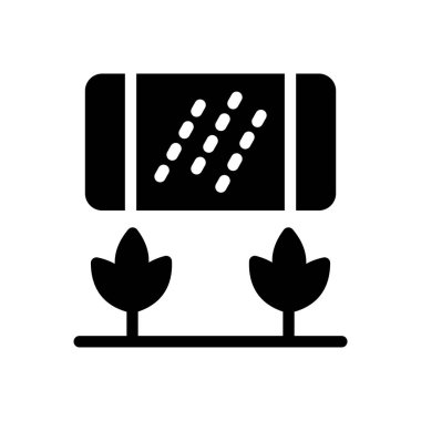 Şeffaf bir arkaplanda bitki vektör çizimi. Premium kalite semboller. Konsept ve grafik tasarım için ince çizgi simgesi.