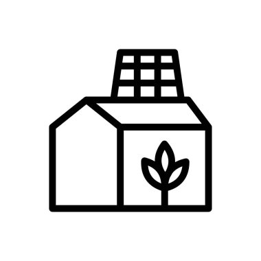 Şeffaf bir arkaplan üzerinde akıllı tarım vektör çizimi. Premium kalite semboller. Konsept ve grafik tasarım için ince çizgi simgesi.