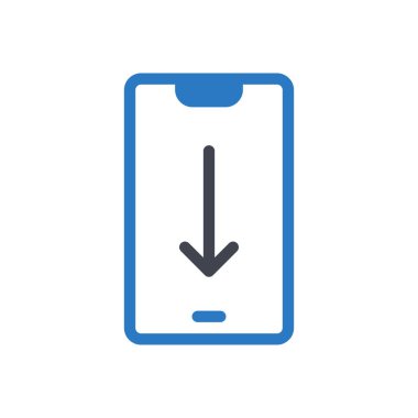 down vector illustration on a transparent background.Premium quality symbols.Glyphs icon for concept and graphic design.