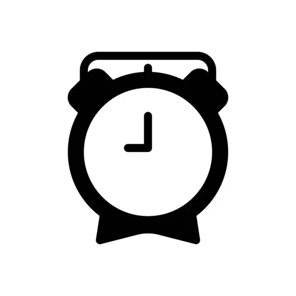 Ilustración Vectores Alarma Fondo Transparente Símbolos Calidad Premium Glifos Icono — Vector de stock