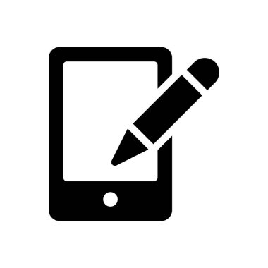 Şeffaf bir arkaplan üzerindeki vektör illüstrasyonunu düzenle. Konsept ve grafik tasarımı için mükemmel kalite simgeleri.. 