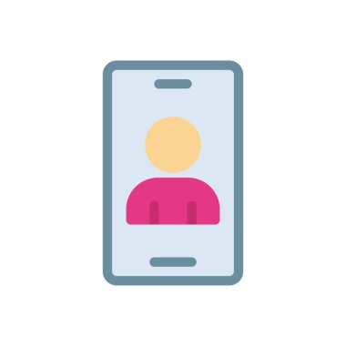 Saydam bir arkaplan üzerinde kullanıcı vektör illüstrasyonu. Konsept ve grafik tasarım için premimium kalite simgeleri..