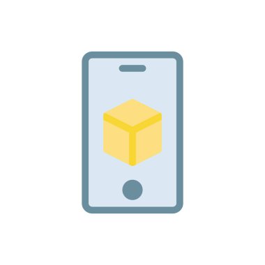 Şeffaf bir arkaplan üzerinde küp vektör illüstrasyonu. Konsept ve grafik tasarımı için prim kalite simgeleri..