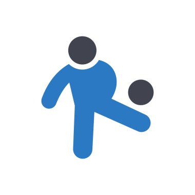 kick vector illustration on a transparent background.Premium quality symbols.Glyphs icon for concept and graphic design.