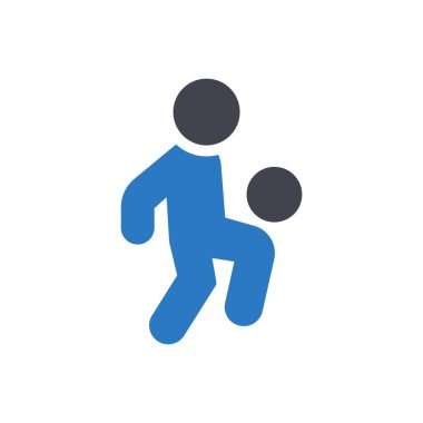 Şeffaf bir arkaplan üzerinde diz vektör çizimi. Konsept ve grafik tasarım için en iyi kalite semboller..