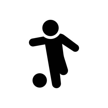 Şeffaf bir arkaplan üzerinde oyuncu vektör illüstrasyonu. Konsept ve grafik tasarım için mükemmel kalite sembolleri.. 