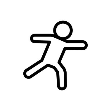 Şeffaf bir arkaplanda vektör çizimi çalıştırılıyor. Premium kalite simgeleri. Konsept ve grafik tasarım için ince çizgi simgesi. 