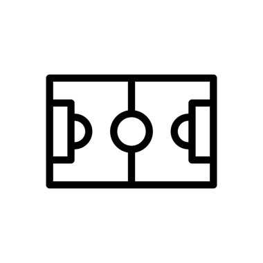 Saydam bir arkaplan üzerinde alan vektör çizimi. Premium kalite sembolleri. Konsept ve grafik tasarım için ince çizgi simgesi. 