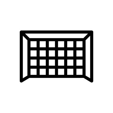 Şeffaf bir arkaplanda hedef vektör çizimi. Konsept ve grafik tasarımı için ince çizgi simgesi..