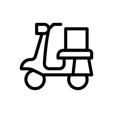 Şeffaf bir arkaplan üzerinde taşıyıcı çizimi. Premium kalite semboller. Konsept ve grafik tasarım için ince çizgi simgesi. 