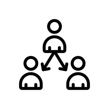 İnsanlar şeffaf bir arkaplan üzerinde vektör illüstrasyonu.Premium kalite sembolleri. Konsept ve grafik tasarım için ince çizgi simgesi.