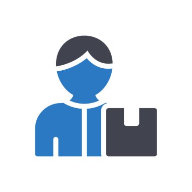 Şeffaf bir arkaplan üzerinde paket vektör illüstrasyonu. Konsept ve grafik tasarımı için mükemmel kalite sembolleri..