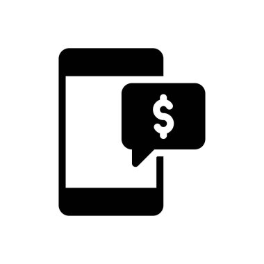 Saydam bir arkaplanda dolar vektör illüstrasyonu. Konsept ve grafik tasarım simgeleri için kaliteli semboller..