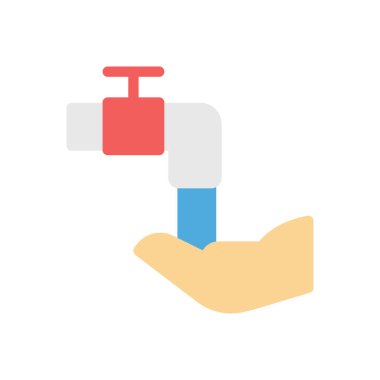 Saydam bir arkaplan üzerinde tap vektör çizimi. Konsept ve grafik tasarım için premium kalite simgeleri..