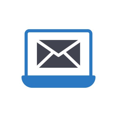 Şeffaf bir arkaplan üzerinde ileti vektör illüstrasyonu. Konsept ve grafik tasarımı için kaliteli semboller..