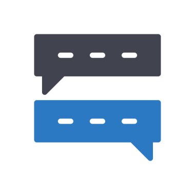 Şeffaf bir arkaplan üzerinde yorum vektörü illüstrasyonu. Konsept ve grafik tasarım için mükemmel kalite sembolleri..