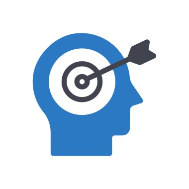 Şeffaf bir arkaplan üzerinde hedef vektör çizimi. Konsept ve grafik tasarımı için mükemmel kalite sembolleri..