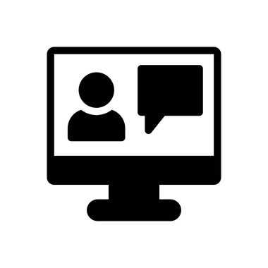 Şeffaf bir arkaplan üzerinde çevrimiçi vektör illüstrasyonu. Konsept ve grafik tasarımı için kaliteli semboller..