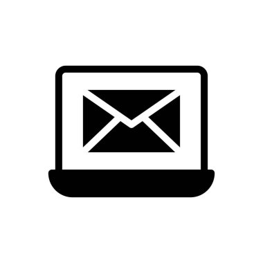 Şeffaf bir arkaplan üzerinde ileti vektör illüstrasyonu. Konsept ve grafik tasarımı için kaliteli semboller..