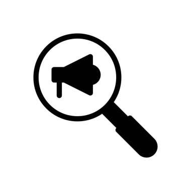 Şeffaf bir arkaplan üzerinde arama vektörü illüstrasyonu. Konsept ve grafik tasarımı için mükemmel kalite sembolleri..