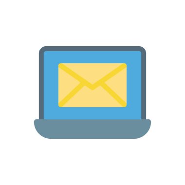 Şeffaf bir arkaplan üzerinde ileti vektör illüstrasyonu. Konsept ve grafik tasarımı için prim kalite simgeleri..