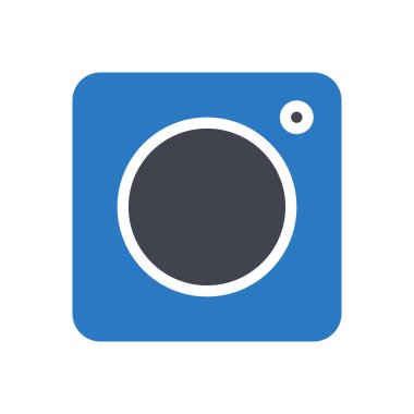 instagram vector illustration on a transparent background.Premium quality symbols.Glyphs icon for concept and graphic design.