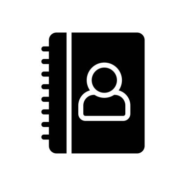 Şeffaf bir arkaplan üzerinde temas vektör illüstrasyonu. Konsept ve grafik tasarımı için mükemmel kalite sembolleri.. 