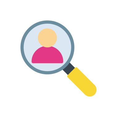 Şeffaf bir arkaplan üzerinde arama vektörü illüstrasyonu. Konsept ve grafik tasarımı için premium kalite simgeleri.. 