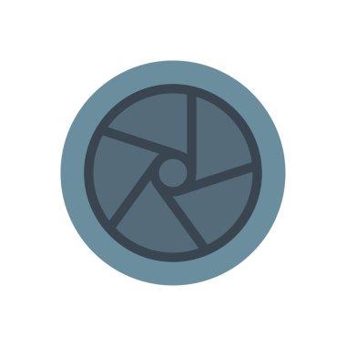 Şeffaf bir arkaplan üzerinde kamera vektör illüstrasyonu. Konsept ve grafik tasarım için birinci sınıf kalite simgeler..