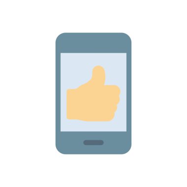 Şeffaf bir arkaplan üzerinde mobil vektör illüstrasyonu. Konsept ve grafik tasarımı için birinci sınıf kalite simgeler.. 