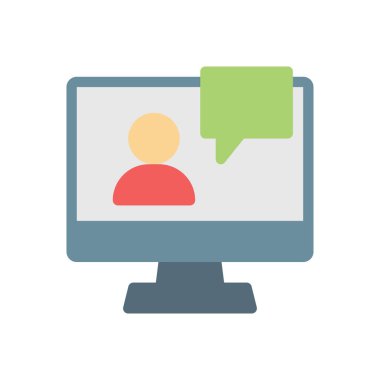 Saydam bir arkaplan üzerinde video vektör illüstrasyonu. Konsept ve grafik tasarım için kaliteli simgeler..