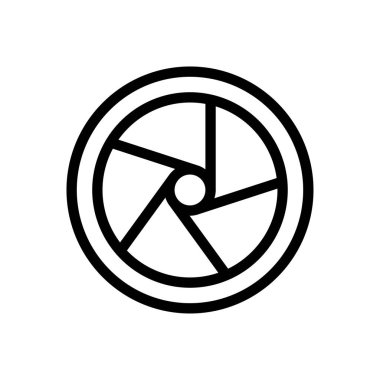 Şeffaf bir arkaplan üzerinde kamera vektör çizimi. Premium kalite semboller. Konsept ve grafik tasarım için ince çizgi simgesi.